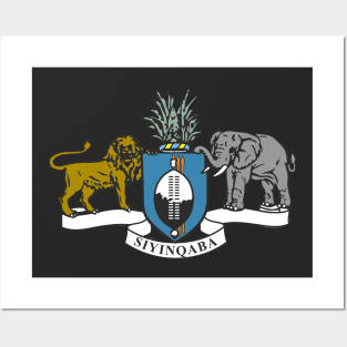 Coat of arms of Swaziland Posters and Art